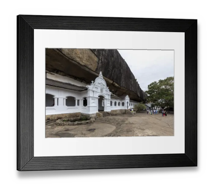 Framed Print : Dambulla, Sri Lanka, August 15
