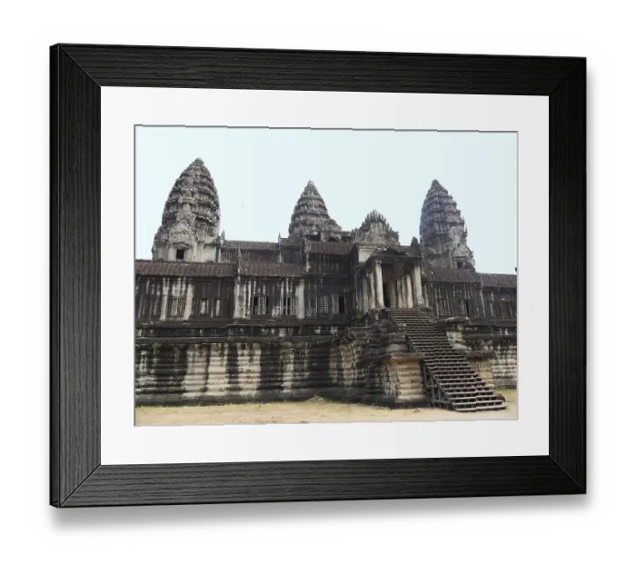 Framed Print : Angkor Wat Temple, Siem Reap Province