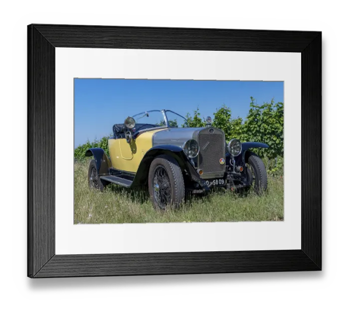 Framed Print : Oldtimer Delage DISS, Roadster Framed Print : Oldtimer Delage DISS, Roadster