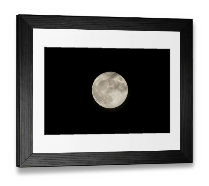 Framed Print : Supermoon 1412016 Framed Print : Supermoon 1412016
