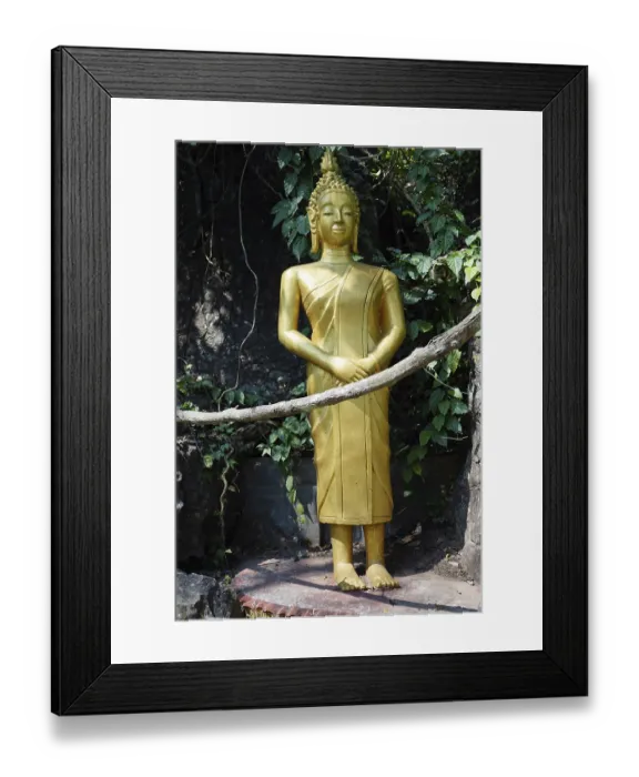 Framed Print : Sunday Buddha, Sunday Buddha, Phou Si