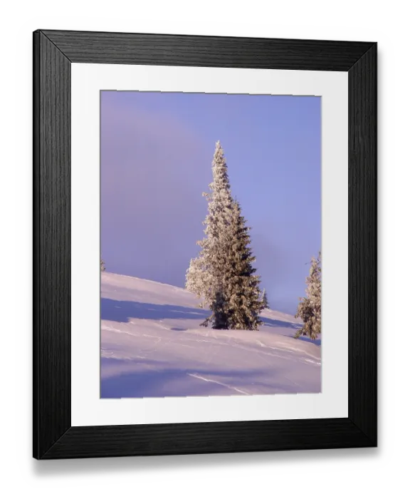 Framed Print : Winter landscape Framed Print : Winter landscape