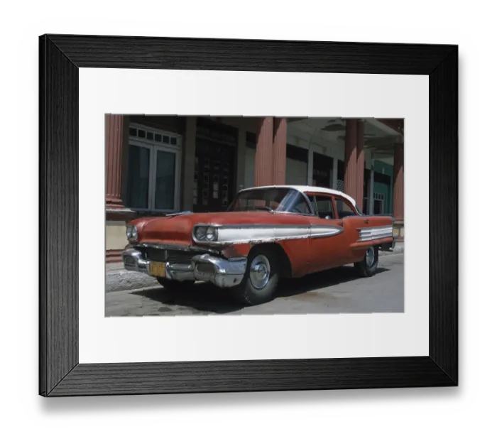 Framed Print : Classic car, Moron, Cuba, south_america Framed Print : Classic car, Moron, Cuba, south_america