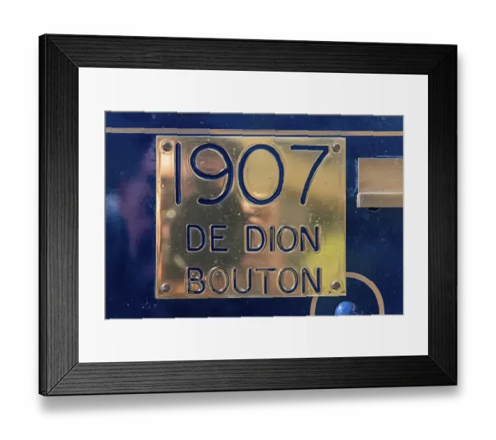 Framed Print : Oldtimer De Dion Bouton AU, built 1907 Framed Print : Oldtimer De Dion Bouton AU, built 1907