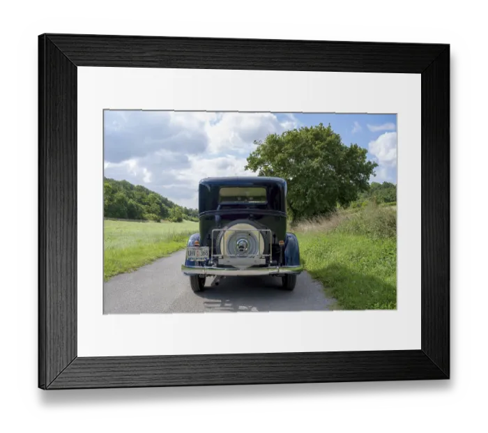 Framed Print : Oldtimer Chevrolet International Serie AC built in 1929