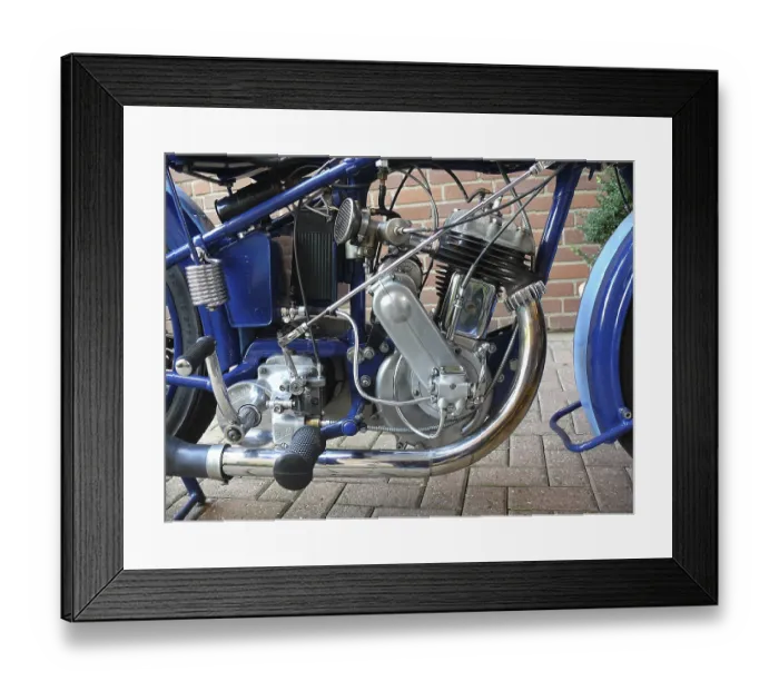 Framed Print : Engine German Triumph 500cc Framed Print : Engine German Triumph 500cc