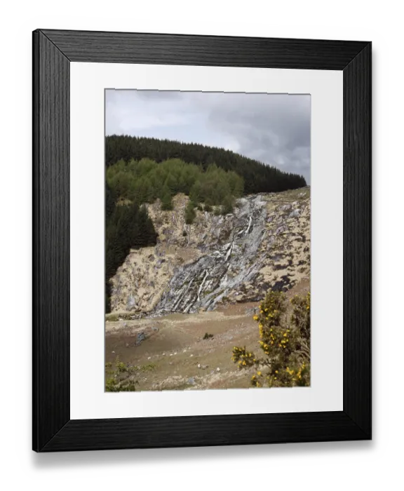 Framed Print : Glenmacnass Waterfall, National Park Wicklow Mountains Framed Print : Glenmacnass Waterfall, National Park Wicklow Mountains