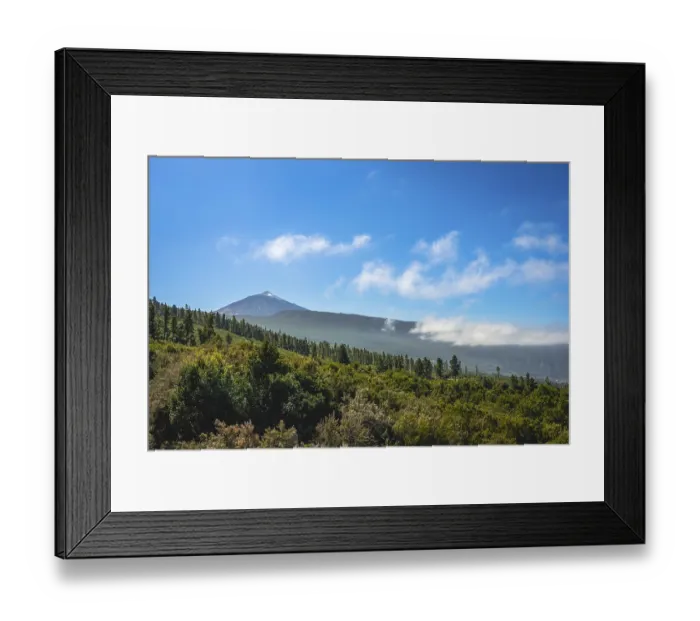Framed Print : Teide volcano Pico del Teide, Teide National Park