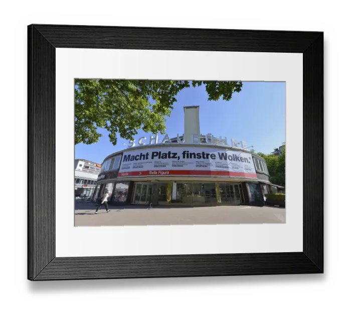 Framed Print : Schaubuhne, Lehniner Platz Framed Print : Schaubuhne, Lehniner Platz