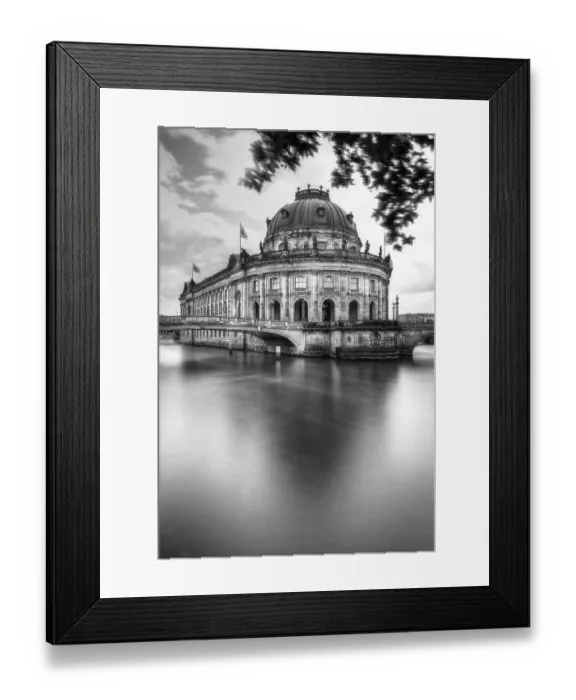 Framed Print : Bode-Museum on the Museum Island in Berlin