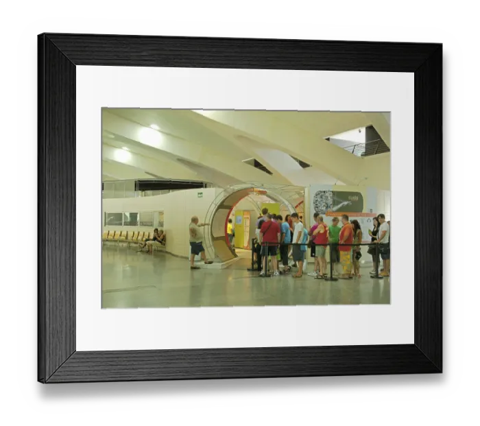 Framed Print : The Principe Felipe Science Museum