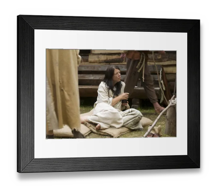 Framed Print : Camp life in the Wallenstein summer of 1630
