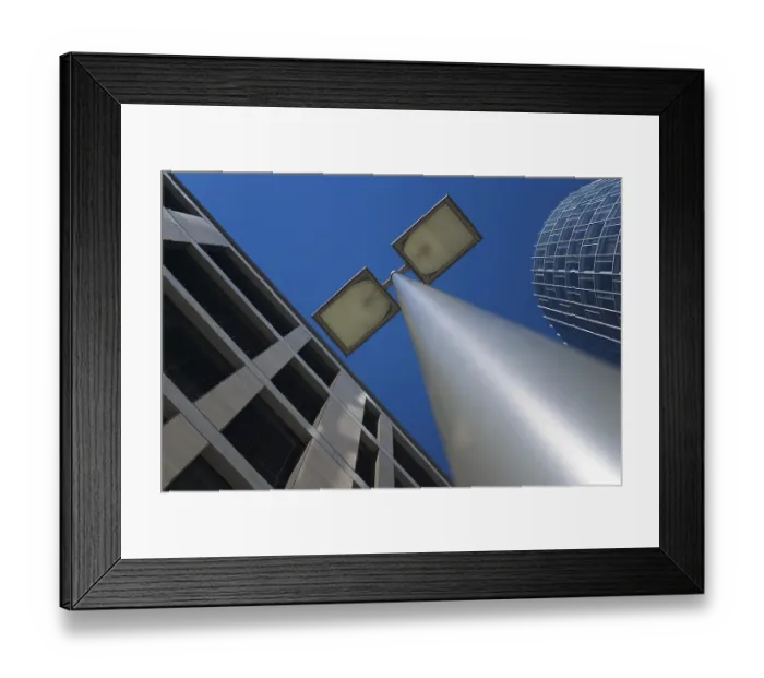 Framed Print : Street lamp, Pariser Platz, Stuttgart Framed Print : Street lamp, Pariser Platz, Stuttgart