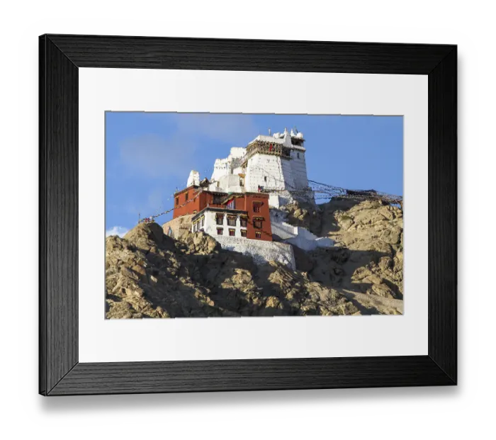 Framed Print : Maitreya Temple in Leh, Ladakh, North India Framed Print : Maitreya Temple in Leh, Ladakh, North India