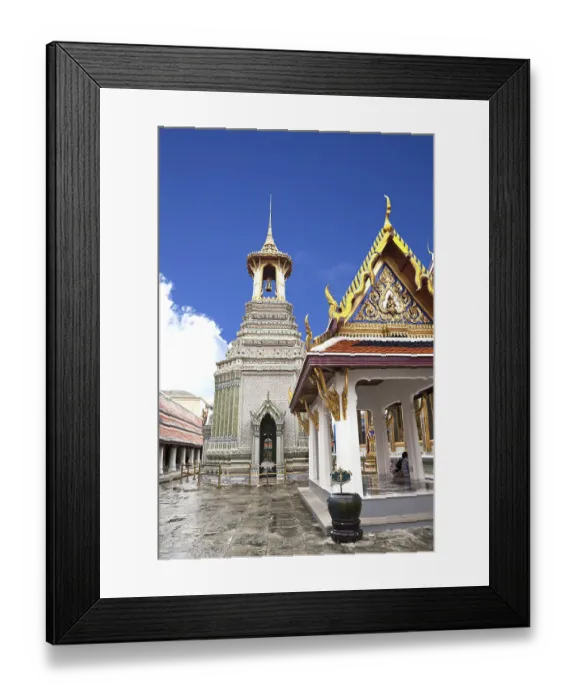 Framed Print : Hor kanthararasdr in wat phra kaew