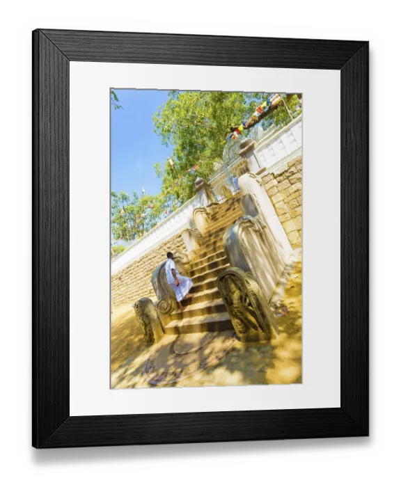 Framed Print : Anuradhapura, Sri Lanka, Feburary 7 Framed Print : Anuradhapura, Sri Lanka, Feburary 7