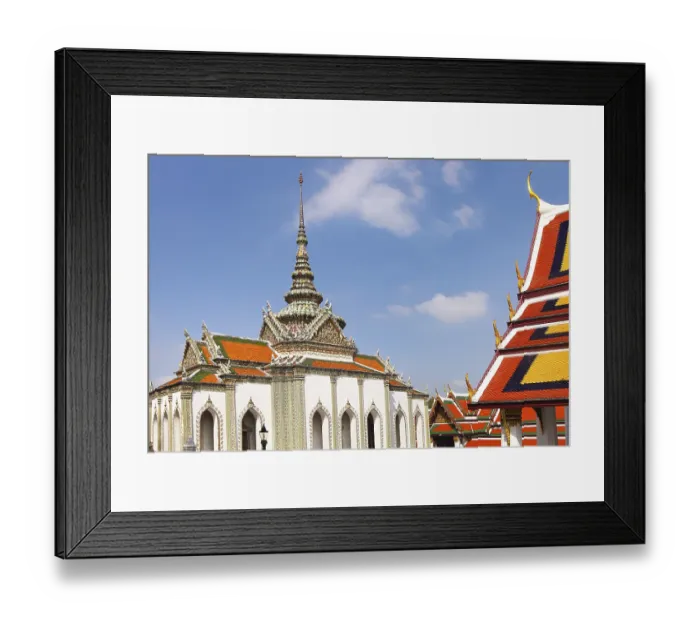 Framed Print : Phra Kaeo, Temple of the Emerald Buddha