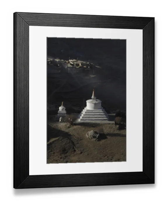 Framed Print : Drak Yerpa Temple, stupa near Lhasa Framed Print : Drak Yerpa Temple, stupa near Lhasa