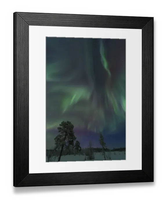 Framed Print : Northern Lights (Aurora borealis) Framed Print : Northern Lights (Aurora borealis)
