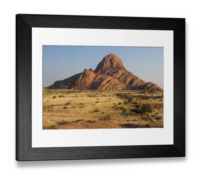 Framed Print : Spitzkoppe, 1784 m, Namibia