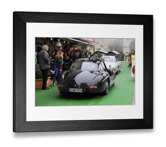 Framed Print : Mille Miglia 2016, time control