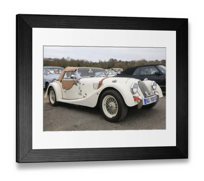 Framed Print : Morgan Plus 8 Roadster, Classic Car Meeting