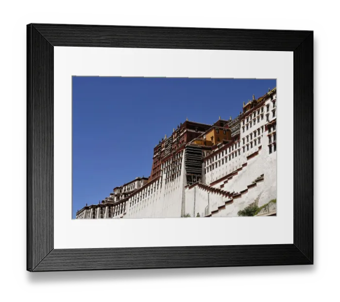 Framed Print : Potala Palace, winter palace of the Dalai Lama Framed Print : Potala Palace, winter palace of the Dalai Lama