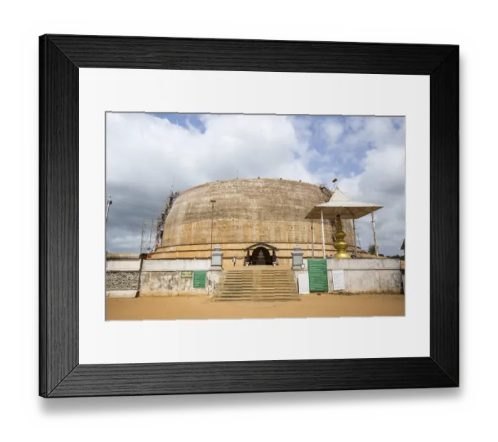 Framed Print : Anuradhapura, Sri Lanka, August 21