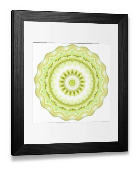 Framed Print : Mandala