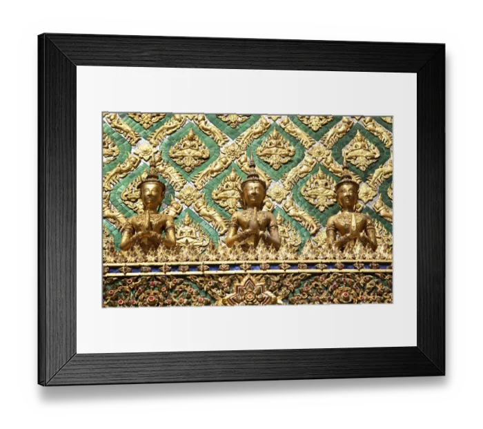 Framed Print : Emerald Buddha Temple. Grand Palace Framed Print : Emerald Buddha Temple. Grand Palace