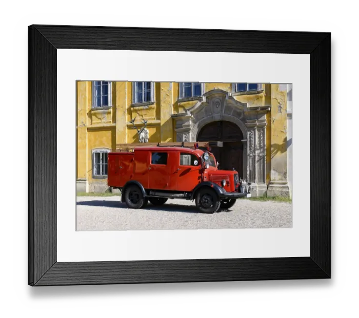 Framed Print : Oldtimer Mercedes Benz L1500S 1941