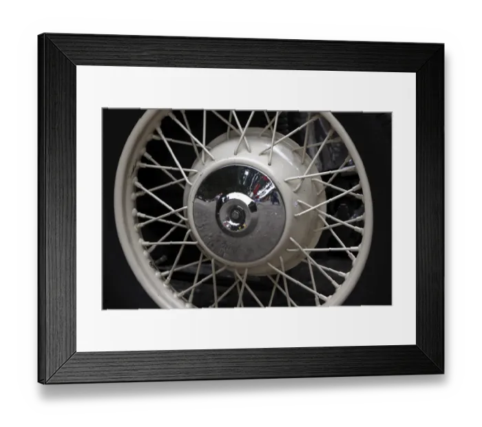 Framed Print : Vintage bike