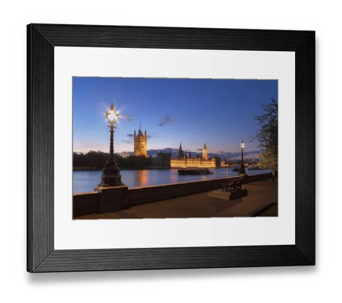 Framed Print : The Houses of Parliament, Palace of Westminster Framed Print : The Houses of Parliament, Palace of Westminster