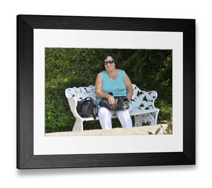 Framed Print : On Lake Constance, Mainau Island