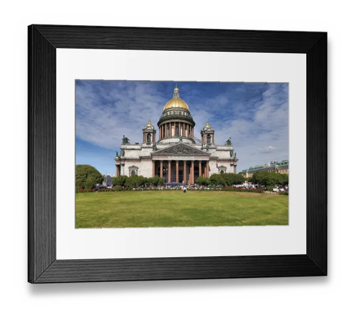 Framed Print : St. Petersburg Russia. Isaac's Cathedral St