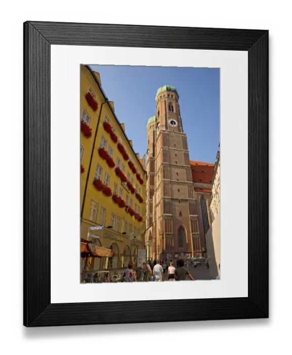 Framed Print : Church of Our Lady, Munich, Bavaria, Germany