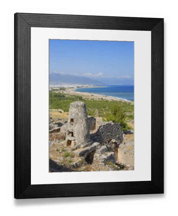 Framed Print : Ancient city Anemurium, Anamur Framed Print : Ancient city Anemurium, Anamur