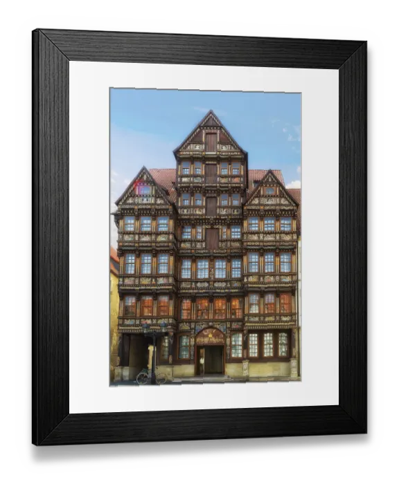Framed Print : Wedekind House, Hildesheim, Lower Saxony, Germany Framed Print : Wedekind House, Hildesheim, Lower Saxony, Germany