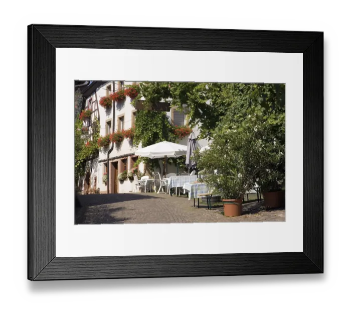 Framed Print : On the Southern Wine Route