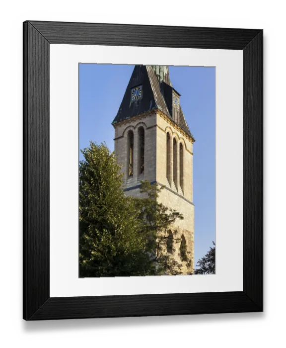 Framed Print : Half-timbered house in harsleben
