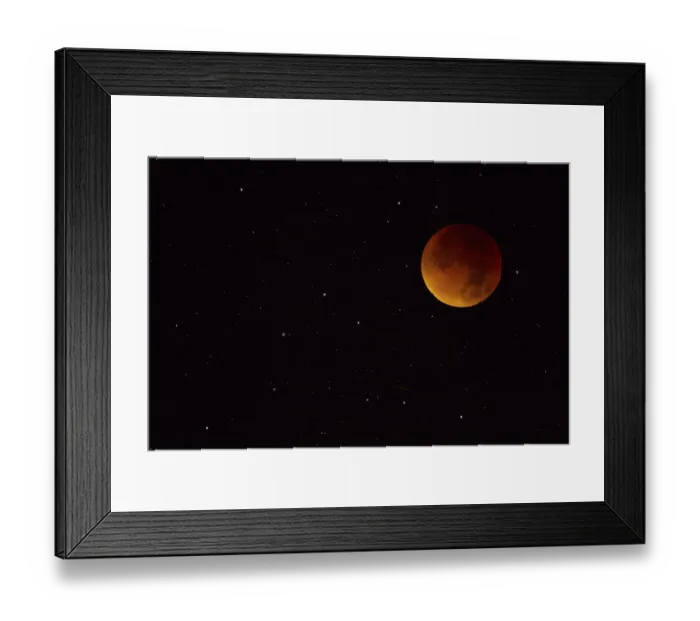 Framed Print : Total Lunar Eclipse September 2015 Blood Moon Supermoon Framed Print : Total Lunar Eclipse September 2015 Blood Moon Supermoon
