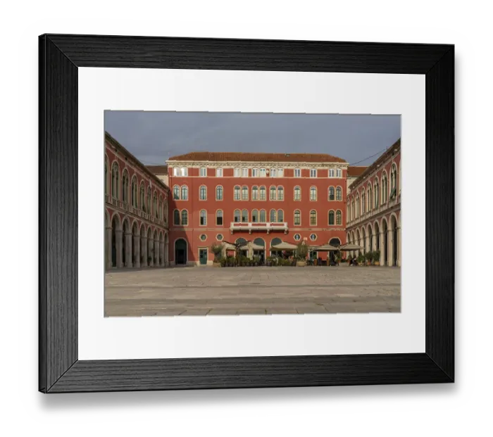 Framed Print : Split, Croatia - 12 November Framed Print : Split, Croatia - 12 November