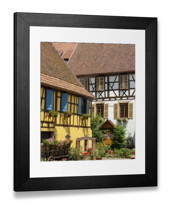 Framed Print : Eguisheim, France - 29 May Framed Print : Eguisheim, France - 29 May
