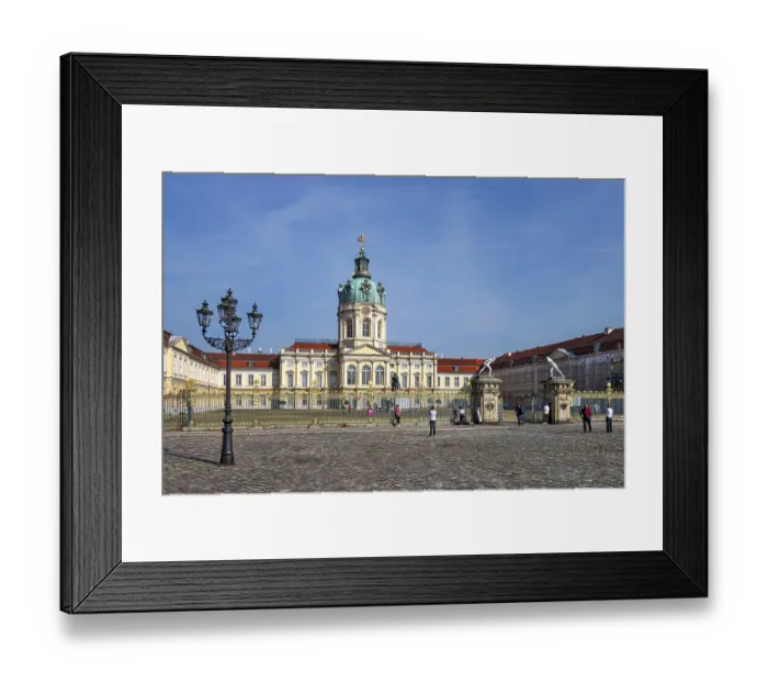 Framed Print : Charlottenburg Palace in Berlin
