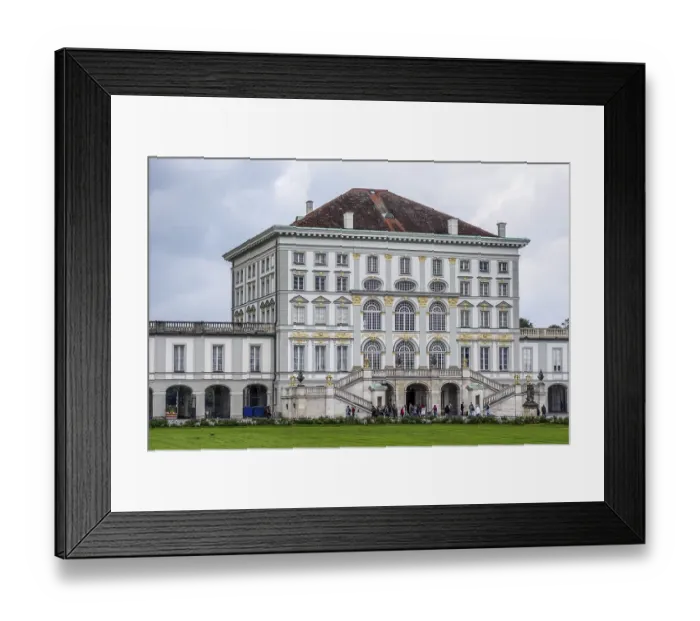 Framed Print : Nymphenburg Palace near Munich Germany Framed Print : Nymphenburg Palace near Munich Germany