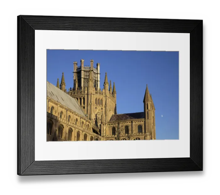 Framed Print : Exterior view of Ely Cathedral