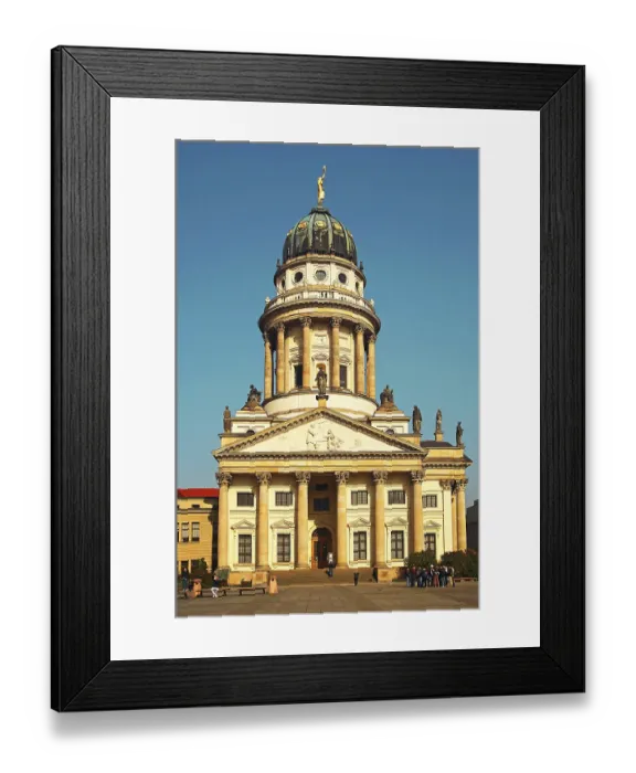 Framed Print : French Cathedral Germany Berlin Framed Print : French Cathedral Germany Berlin