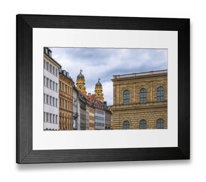 Framed Print : Theatine Church in Munich (Bavaria) (Germany)