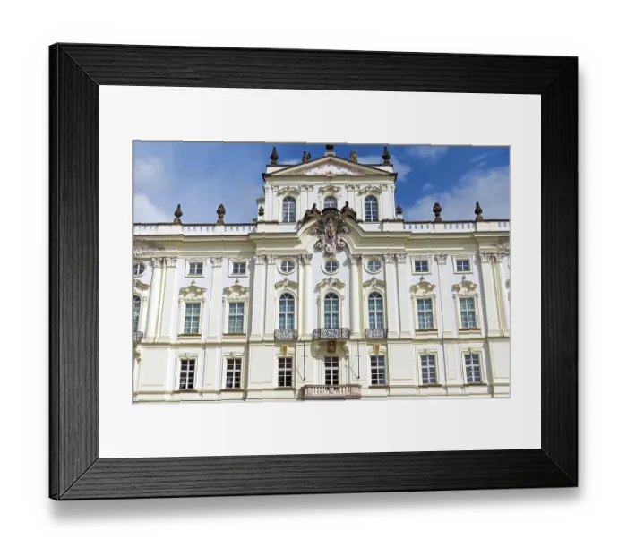 Framed Print : The Archbishop's Palace in Prague