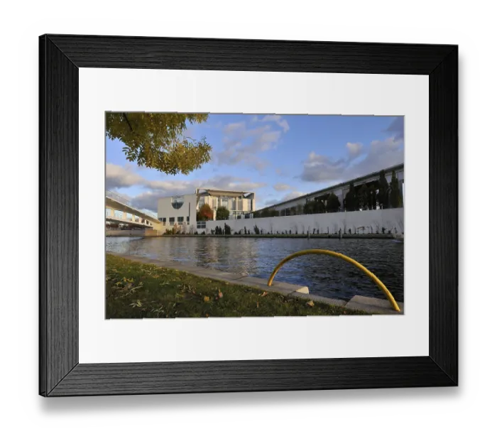 Framed Print : The Federal Chancellery (abbreviation BK) (BKAmt) Framed Print : The Federal Chancellery (abbreviation BK) (BKAmt)